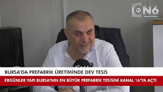 Bursa’da prefabrik üretiminde dev tesis [upl. by Llenad]