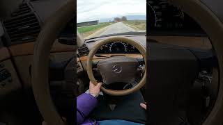 MercedesBenz S320 224HP ACCELERATION [upl. by Eentrok534]