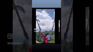 BALI SWING bali swing trendingsong adventure travel shorts [upl. by Erastes]