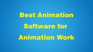 best free animation software [upl. by Ludba]