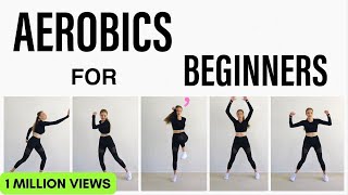 9 Min Aerobics For Beginners  Morning Energy Booster  Aerobic Exercises [upl. by Sible]