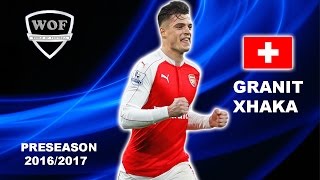 GRANIT XHAKA  Arsenal  Skills  20162017 HD [upl. by Lynda]