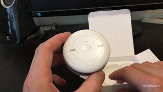 Unboxing en installatie FIBARO Smoke Sensor  Home2Link [upl. by Arised890]