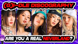 NAME ALL GIDLE SONGS  KPOP QUIZ 2024 [upl. by Lennod932]