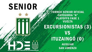 Excursionistas vs Ituzaingó  Fase 1  Vuelta [upl. by Myrlene923]