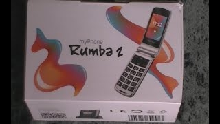 MyPhone Rumba 2 telefon dla seniora z klapką [upl. by Saeger]