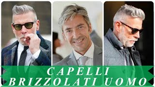 Modelli di capelli brizzolati uomo 2018 [upl. by Ciredor]