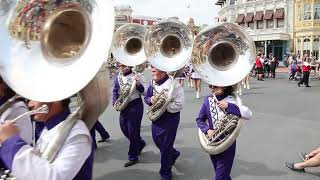 20220315 PNG band and Indianettes marching at Disney [upl. by Anitsirhcairam744]