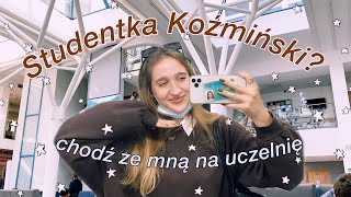 VLOG PIERWSZY DZIEŃ NA UCZELNI🎓 co i gdzie będę studiować [upl. by Glaab]