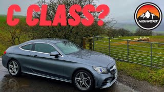 Should You Buy a MERCEDES C CLASS COUPE Test Drive amp Review 2019 W205 C220d [upl. by Hephzipah33]