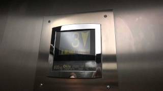 OTIS 2000VF MRL Traction elevators  Arlanda Airport to Arlanda Express train Stockholm Sweden [upl. by Acemahs]