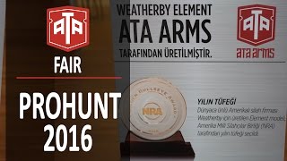 PROHUNT İSTANBUL FUARI 2016 ATA ARMS [upl. by Meda]