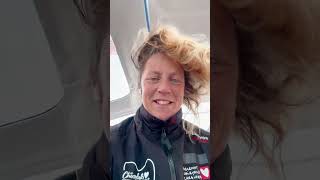 Atelier coiffure avec Samantha Davies  Vendée Globe 2024 [upl. by Ardnosak389]