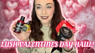 BIG LUSH VALENTINE’S DAY HAUL  2024  AMAZINGGG PRODUCTS [upl. by Radie749]