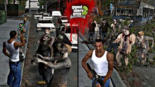 EL MEJOR MOD APOCALIPSIS ZOMBIE PARA GTA SAN ANDREAS ANDROID [upl. by Nottap]