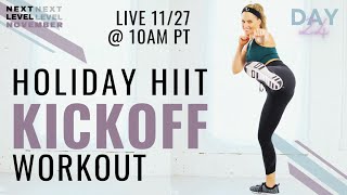 BodyFit by Amy Live 35Minute Holiday Hiit Kickoff Workout [upl. by Lauri]