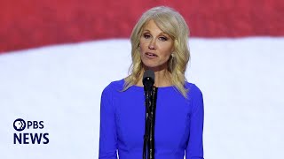 WATCH Kellyanne Conway speaks at 2024 Republican National Convention  2024 RNC Night 3 [upl. by Einafets965]