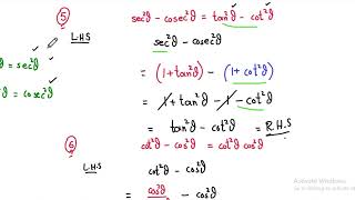 Exercise 94 class 11 maths ics amp Fsc chapter 9 class 11Fundamental of trigonometry [upl. by Rie]