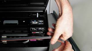 CISS Continuous Ink System for HP Printers Envy Photo 6230 using hp 303 ink carts [upl. by Ketchum]