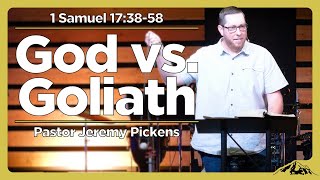 God vs Goliath  1 Samuel 173858 [upl. by Naicul629]