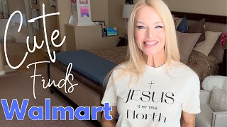 Walmart Try On HaulPretty Styles for Women Over 50Affordable Fashion Finds [upl. by Fem]