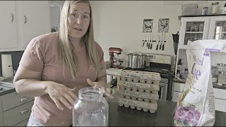 Preserving Farm Fresh Eggs for Winter Months [upl. by Yenitsed232]