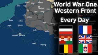 World War One Every Day  Western Front [upl. by Resarf]