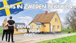 14 We gaan dit GELE huis bekijken in ZWEDEN [upl. by Atiekal]