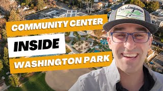 Tour Burlingame CA Community Center and Washington Park [upl. by Amersham]