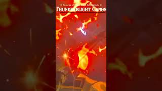 Zelda Breath of the Wild  Wreck Thunderblight Ganon with bomb arrows [upl. by Irfan]