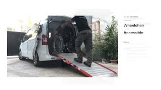 Wheelchair Accessible Van Ramp  Ford Courier amp Peugeot Rifter [upl. by Kahlil]