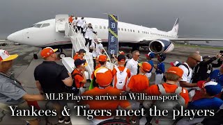 MLB Teams Arrive for Classic [upl. by Erlene278]