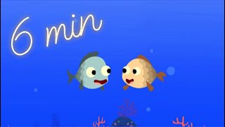 10 Little Fishies  Great Song for Kids 6 min [upl. by Archaimbaud]