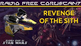 EVERY SHIP and VEHICLE in Revenge of the Sith [upl. by Arabella]