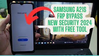 Samsung A21s Frp Bypass New Security Update 2024  With Free Tool [upl. by Aicele]