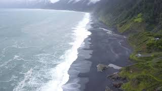 Black Sands Beach Shelter Cove Northern California [upl. by Antonino]