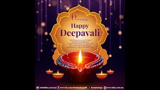 Happy Deepavali 2024 From Humanology Sdn Bhd [upl. by Oehsen]