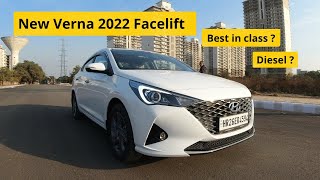 New 2022 Hyundai Verna SX Review  Drive Impression  Kaushal Ydv [upl. by Follmer]