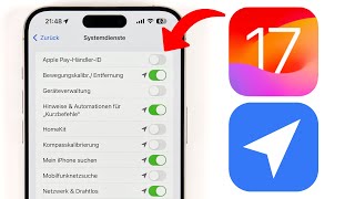 iPhone OrtungsdiensteSystemdienste  Tipps Akku sparen amp Was einaus [upl. by Ashraf991]