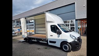 OPEL MOVANO KOFFER  CURTAINSIDER  LADEBORD  EURO 6D 23 CDTI 163PS [upl. by Irihs]