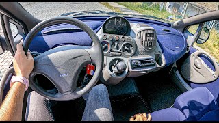 2002 Fiat Multipla I 16 103HP 0100 POV Test Drive 841 Joe Black [upl. by Ambrosius451]