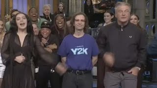 Alec Baldwins SNL Fly Mishap Steals the Show [upl. by Yerag]