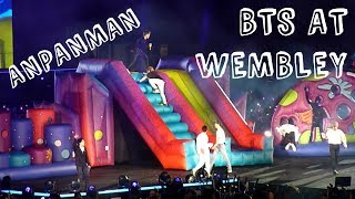 BTS ANPANMAN live fancam at Wembley Stadium in London [upl. by Anegue]