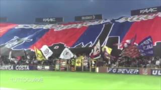 Bologna  Milan 01 Coreografia curva Bulgarelli ultras Bolognesi 752016 [upl. by Suki]