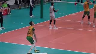 1 set Aluron CMC Warta Zawiercie vs SCM Craiova [upl. by Aleahcim126]