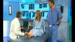 Dr Grant Performs EMG on The Doctors [upl. by Ahaelam]