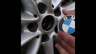 How to install wheel hub center cap light for BMW carbmw bmwlovers bmwcar bmwmodification foru [upl. by Del]