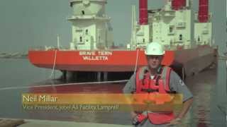 Lamprell Windcarrier load out [upl. by Midas304]