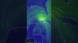 hurricanerafael Hurricane Rafael enters Gulf of Mexico Cat 2 121 am ET 11724 Winds amp Currents [upl. by Howlyn715]