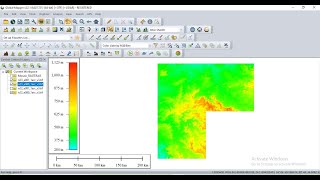 Mosaic Raster layers in Global Mapper [upl. by Aivalf]